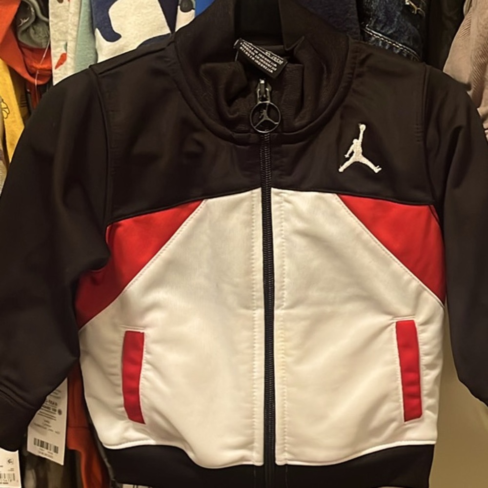 3 to 6 months, old Michael Jordan jacket with pants